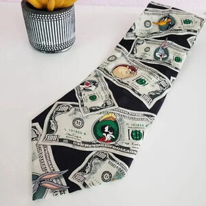 Vintage 1995 Looney Tunes Neck Tie